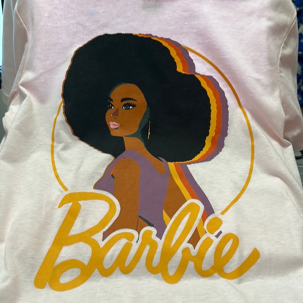 Juniors Crew-Neck Short-Sleeve Barbie  -Graphic T-Shirt Last One, XS